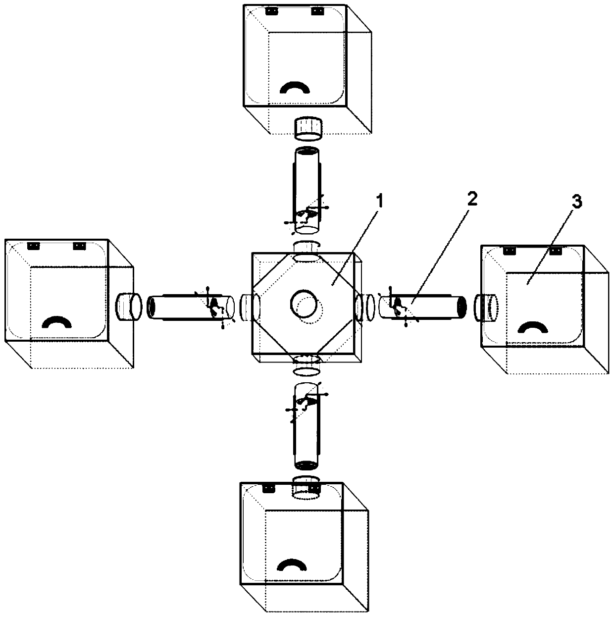 Closed multi-channel behavior tester