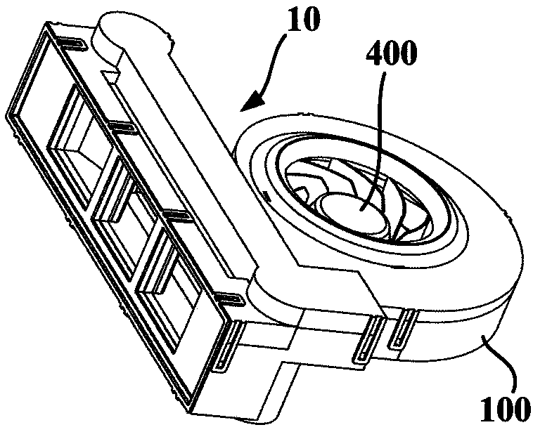 Windshield retainer, branch air supply device and refrigerator