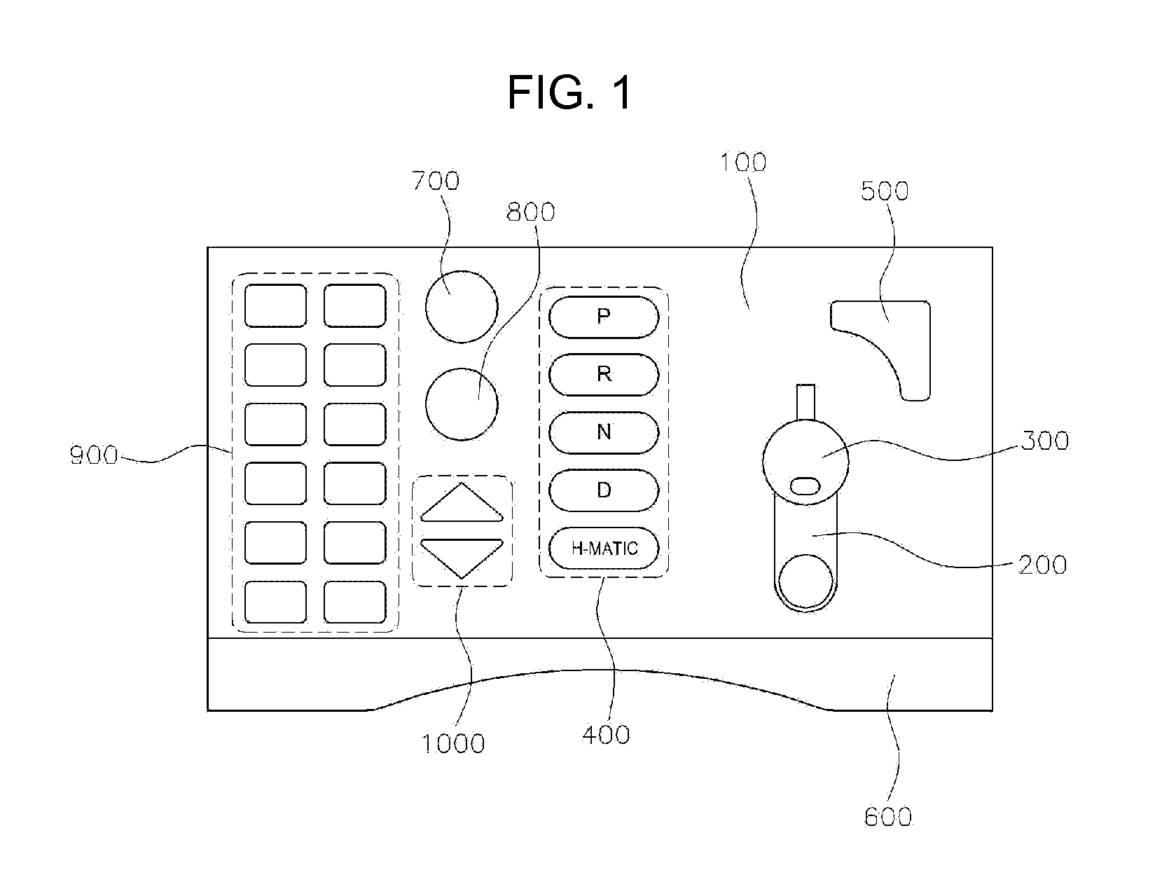 Control board having steering wheel and accelerator pedal integrated structure