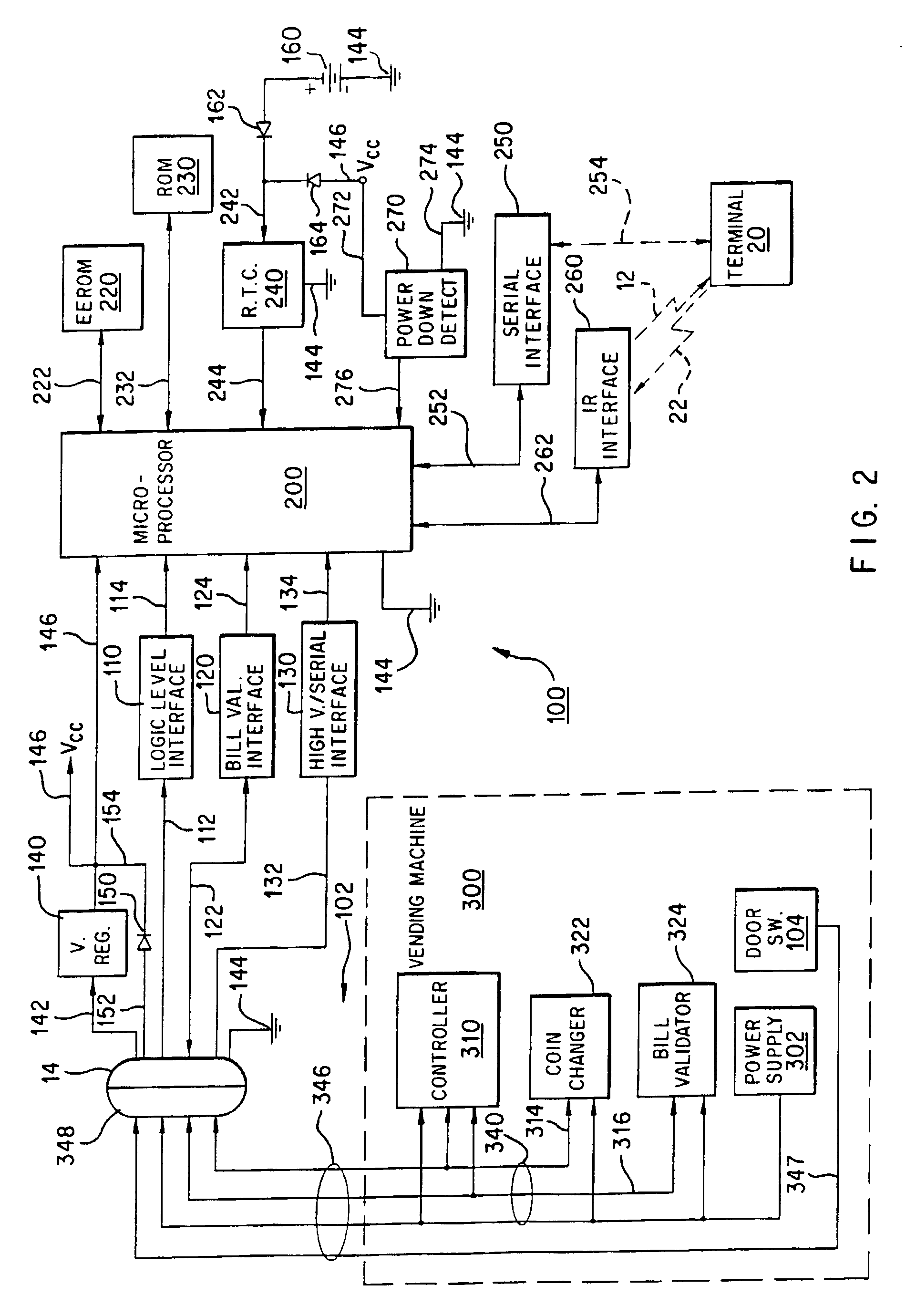 Vending machine audit monitoring system