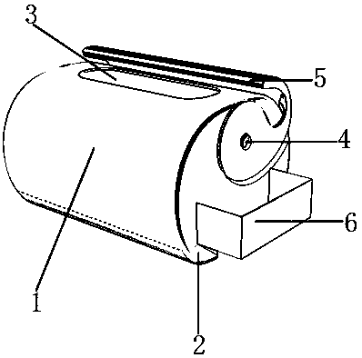 Multifunctional storage tissue box