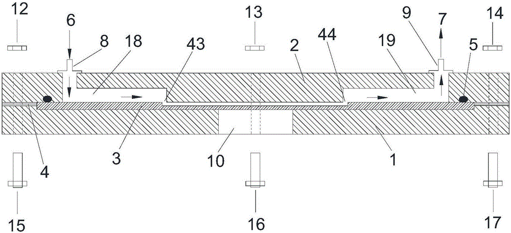 Z-type simple parallel plate flow chamber