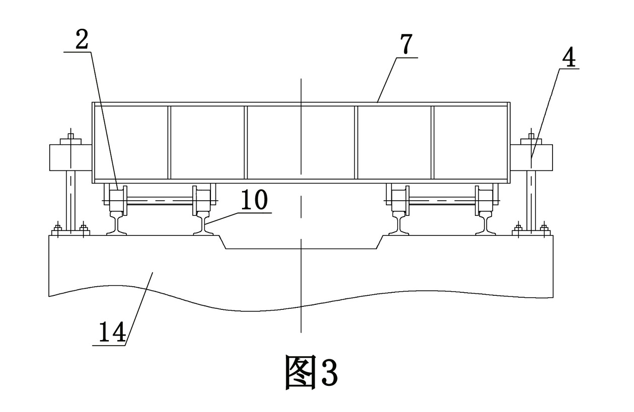 Device for performing incremental launching construction on bridge by using multi-roller sliding ways and construction method thereof