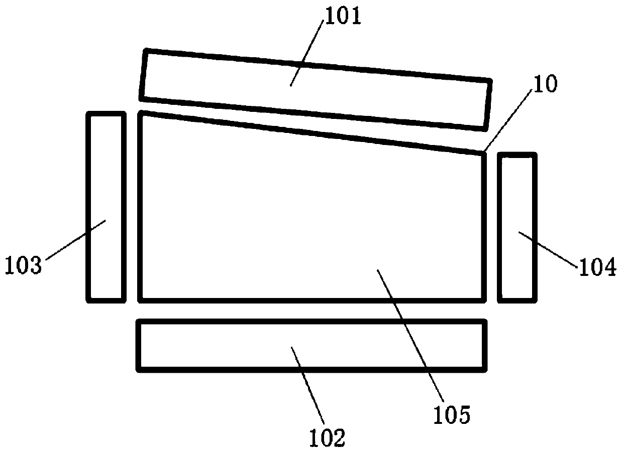 Floating slab rail unit