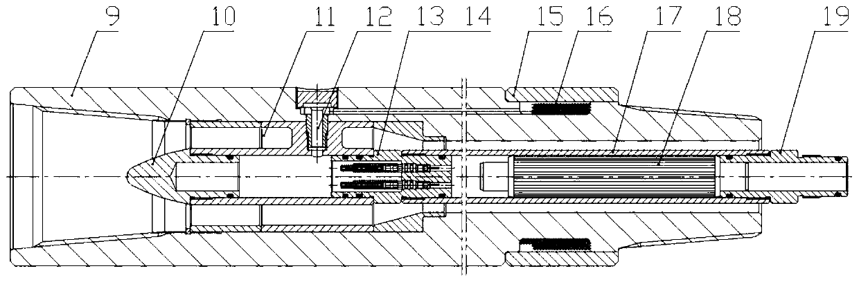 High-build-up-rate high-drilling-speed rotating guide system