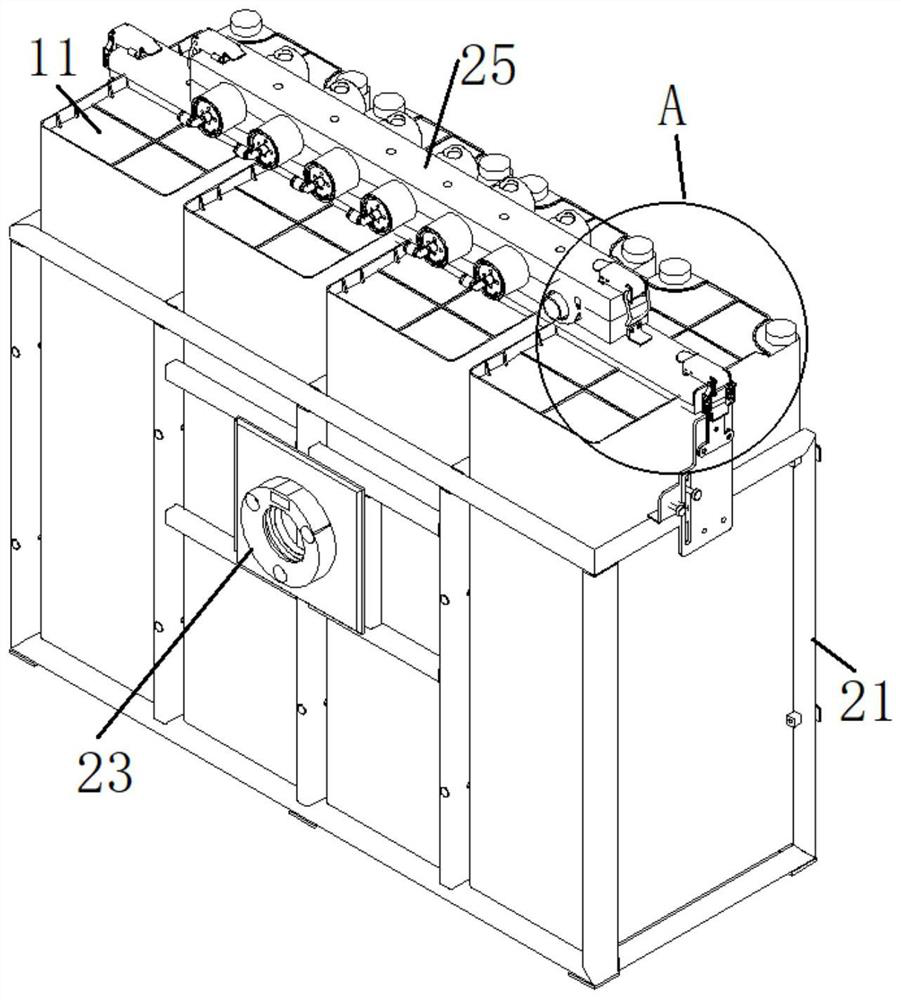 Pipeline automation device for preparing biological products in cell factory