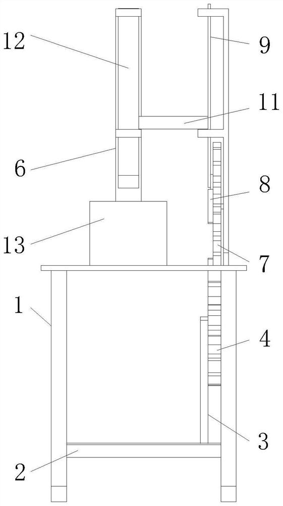 Pedal-controlled automatic nail trimming machine