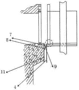 Failure alarm device for coordinated operation of passenger elevator and method based on inductive combined parameter