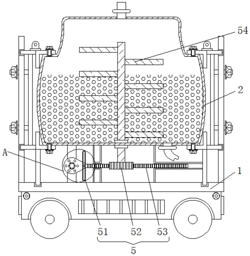 Environment-friendly smoke dust treatment device capable of effectively improving adsorption function of activated carbon particles