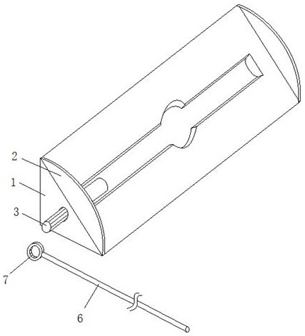 Thermometer non-contact isolation observation box