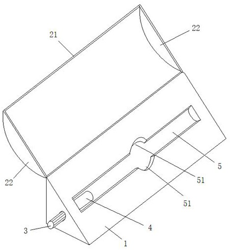 Thermometer non-contact isolation observation box