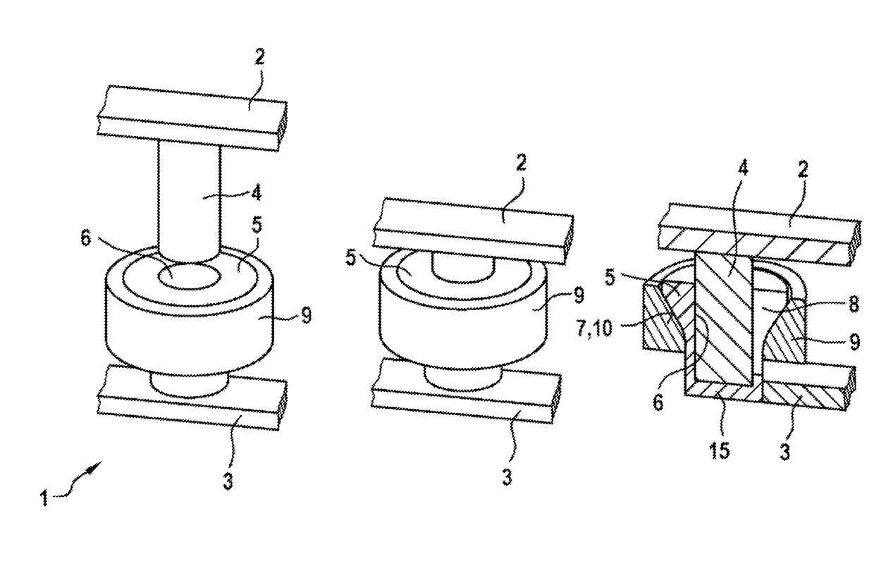 Plug-type connection for an electrical connection