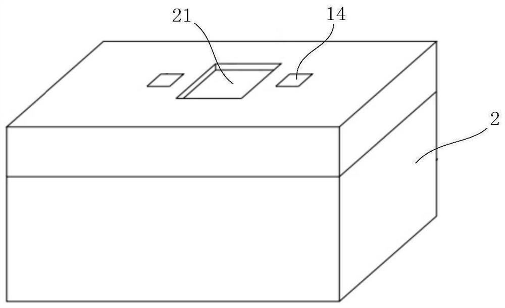 Consumable assembly, packaging piece and testing head