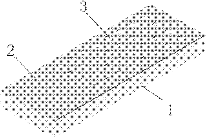 General multiplex polymerase chain reaction realization method based on microarray chip