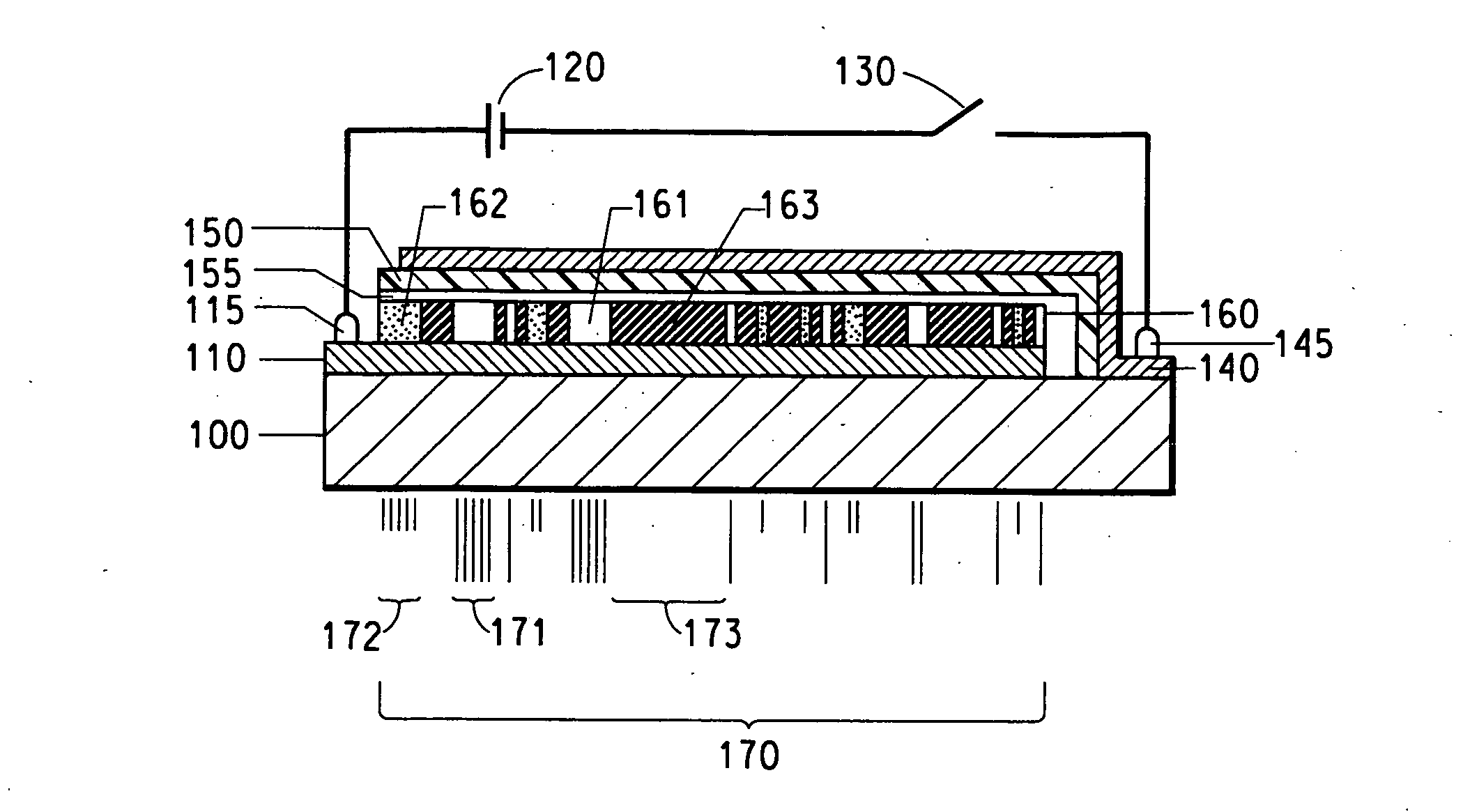 Organic electronic device and a process for forming the same