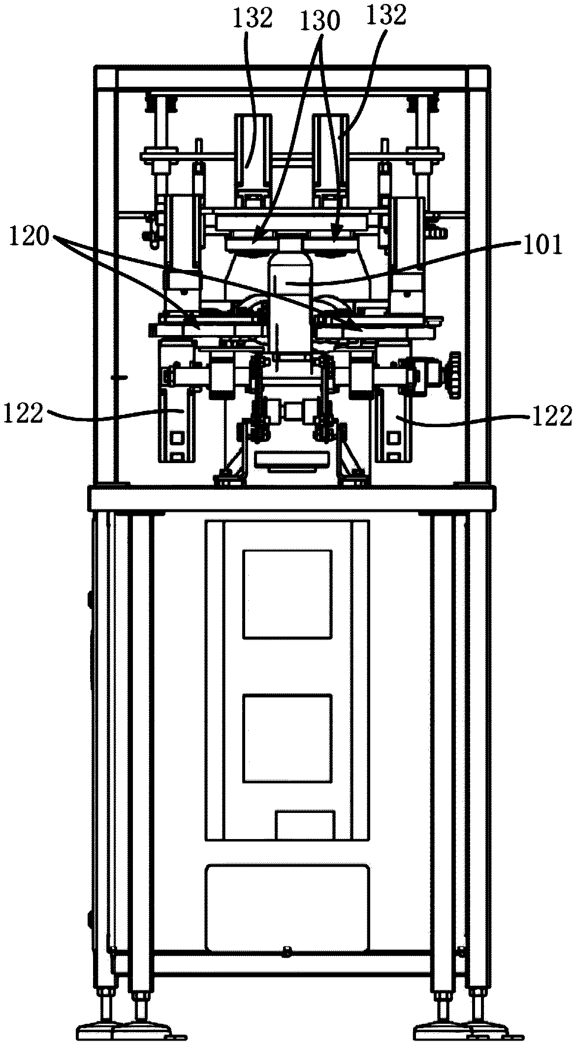 Bottle body positioning device