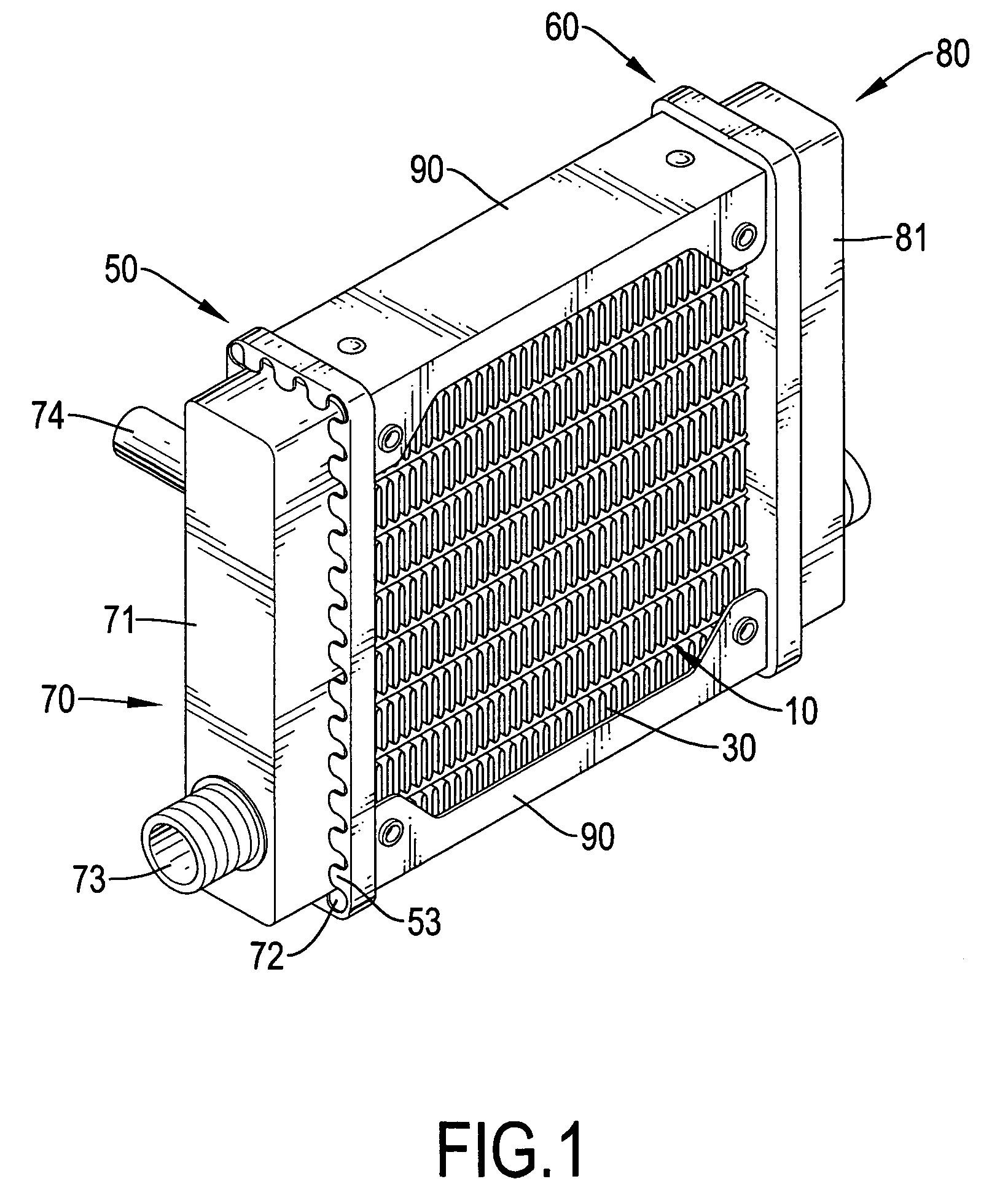 Liquid cooled heat dissipator