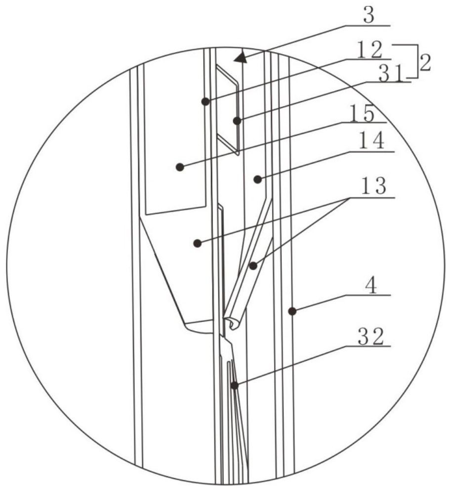 Asymmetric broadband dipole antenna for borehole radar