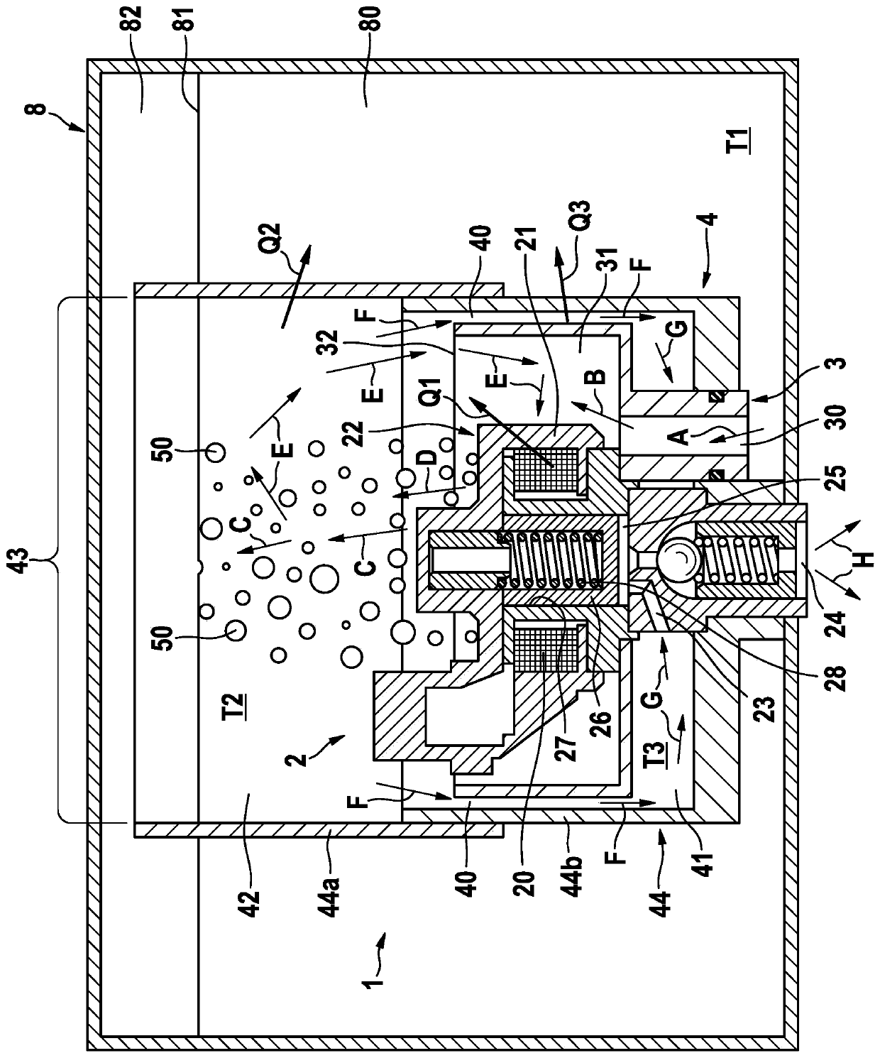 Fuel pump assembly and method for operating a similar assembly