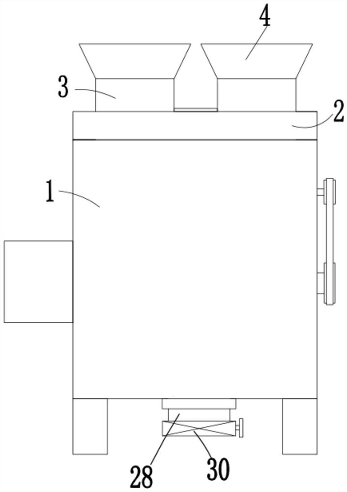 Explosion-proof blanket processing device and processing technology thereof