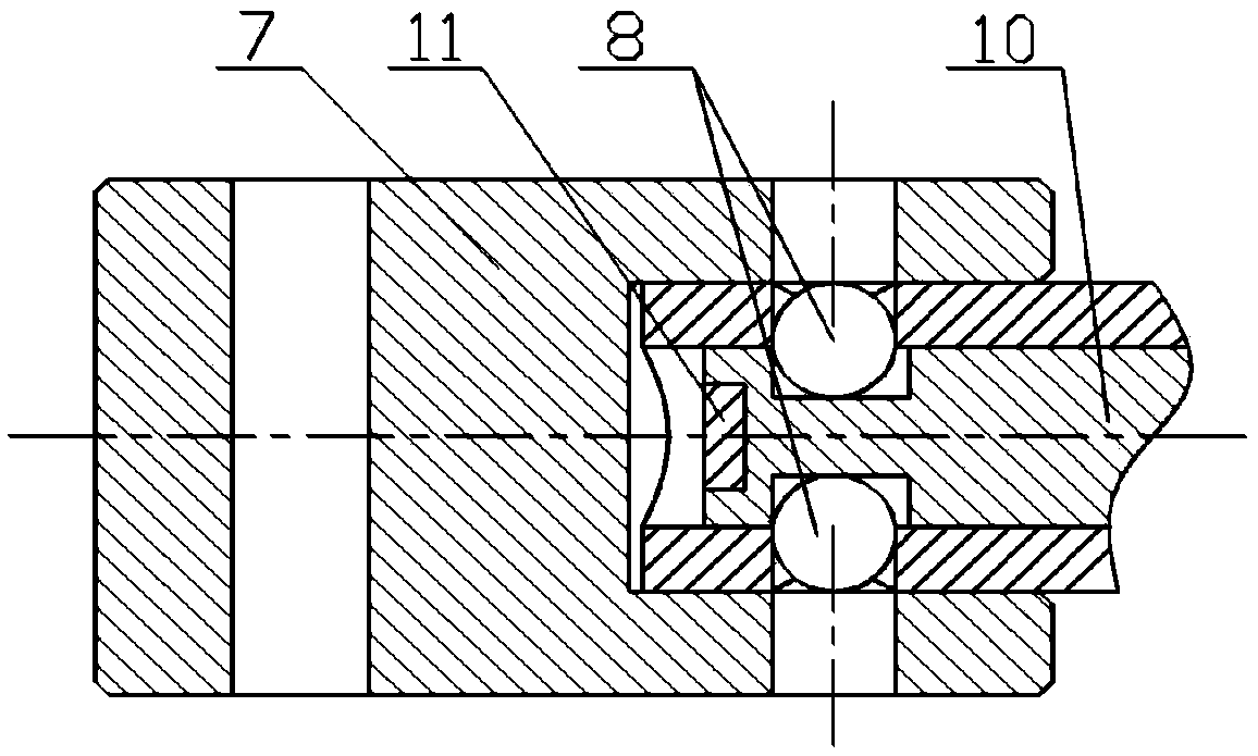 Split-type hopkinson torsion bar energy storing and releasing device as well as operation method thereof