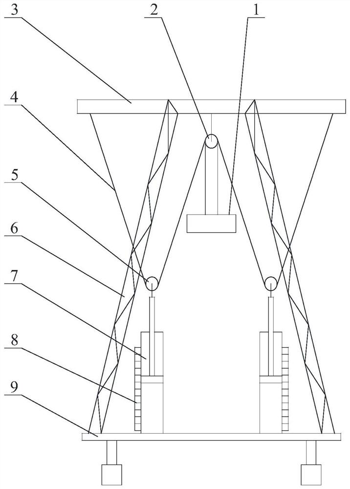 Braking system and method for hoisting mechanism of dynamic compaction machine