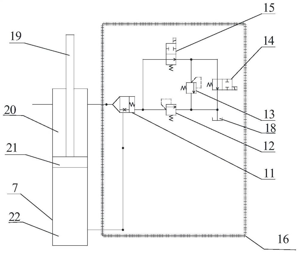 Braking system and method for hoisting mechanism of dynamic compaction machine