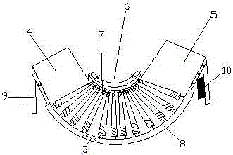 Assembly line with counter