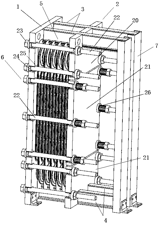 Waste heat recovery power generation type heat exchanger