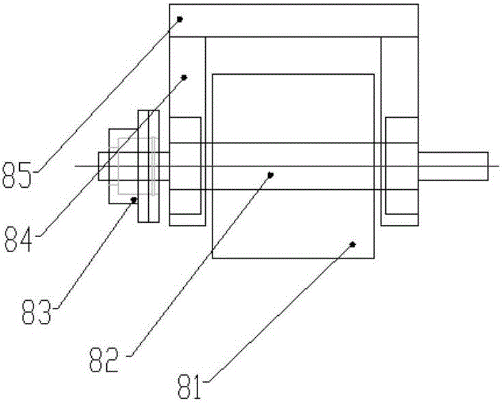 Robot self-propelled chassis