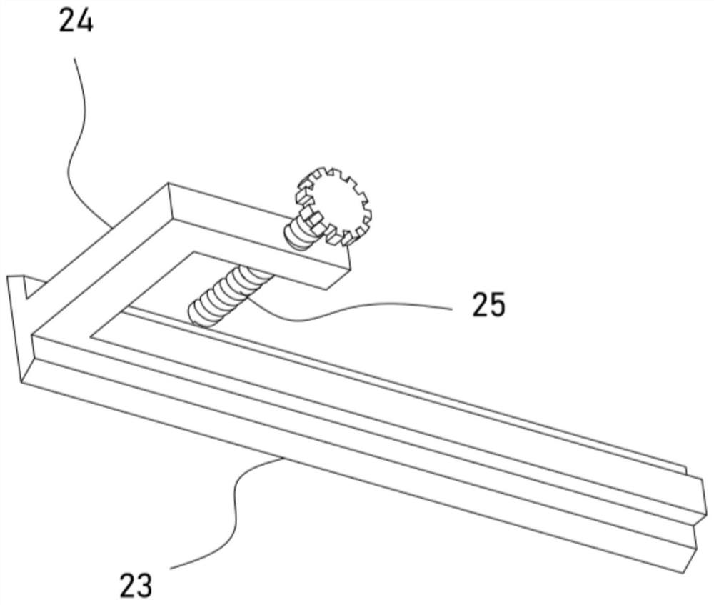 A large-diameter cement pipe section handling device for road construction