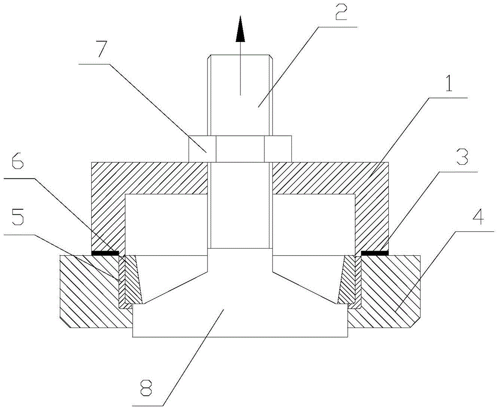 Bearing dismantling device