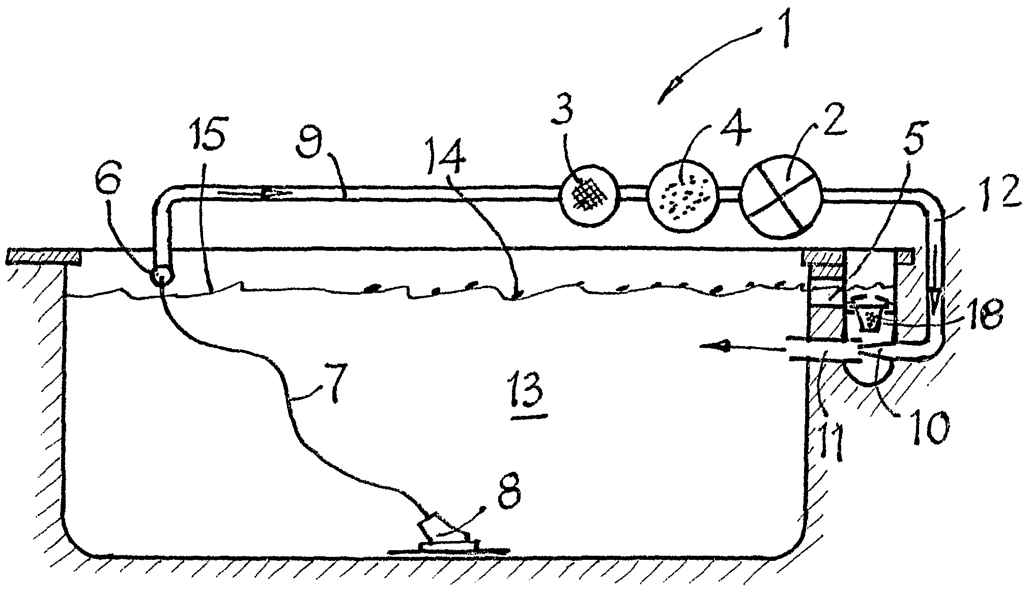 Swimming pool cleaning system