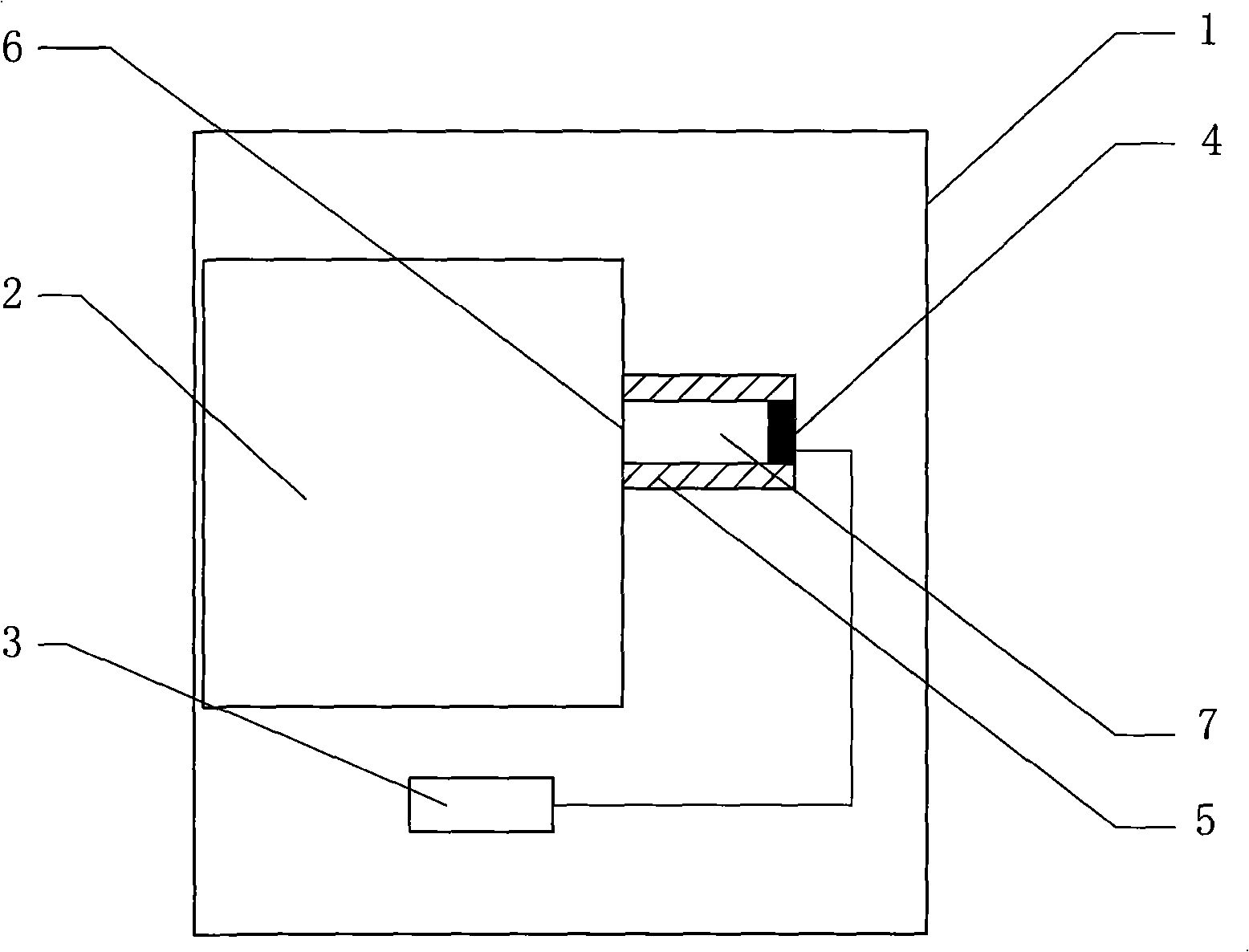 Xenon lamp weather resistance test box