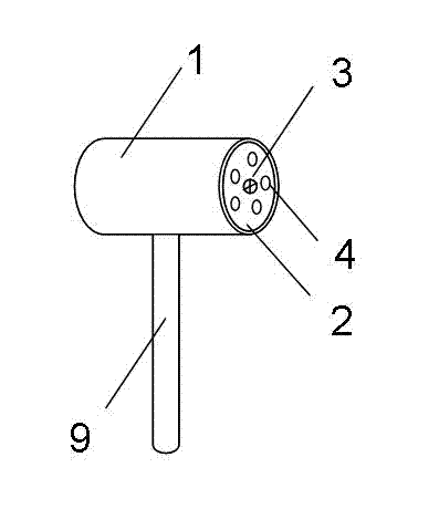 Optical path regulating and illuminating device