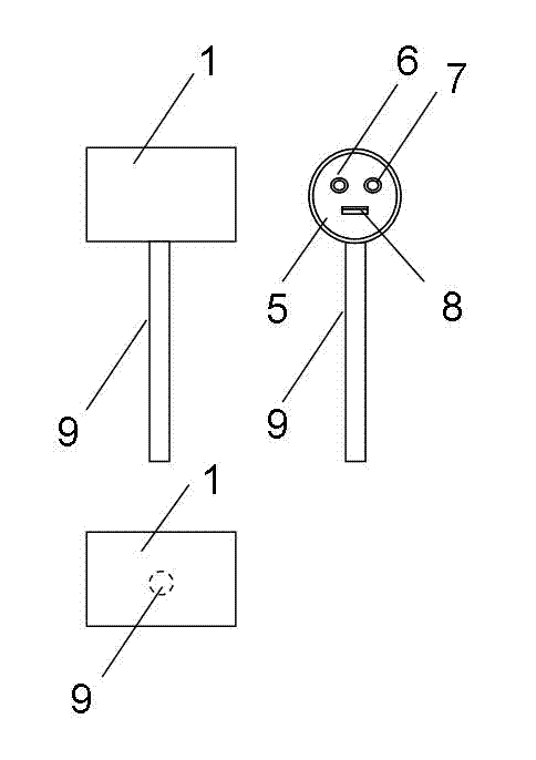 Optical path regulating and illuminating device