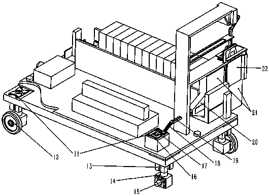 A device for automatically arranging dominoes