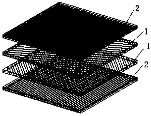 A continuous fiber reinforced thermoplastic resin composite sheet and its application