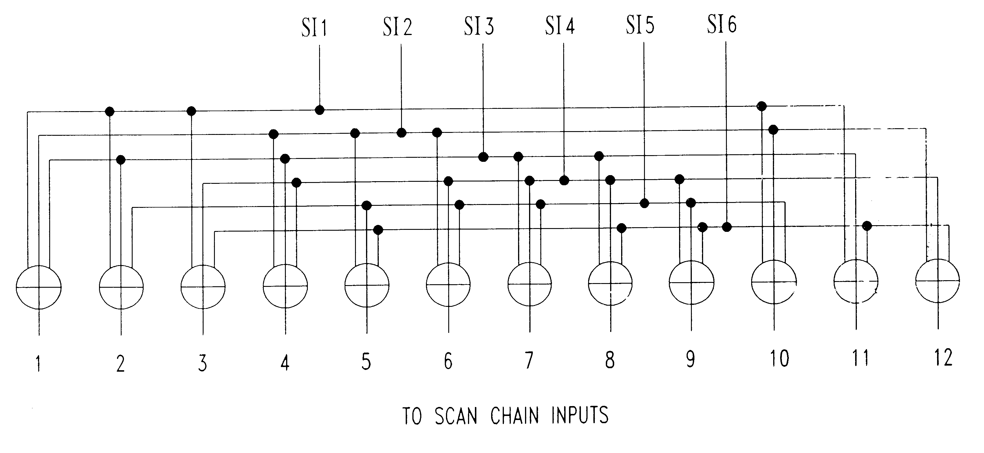 Real-time decoder for scan test patterns