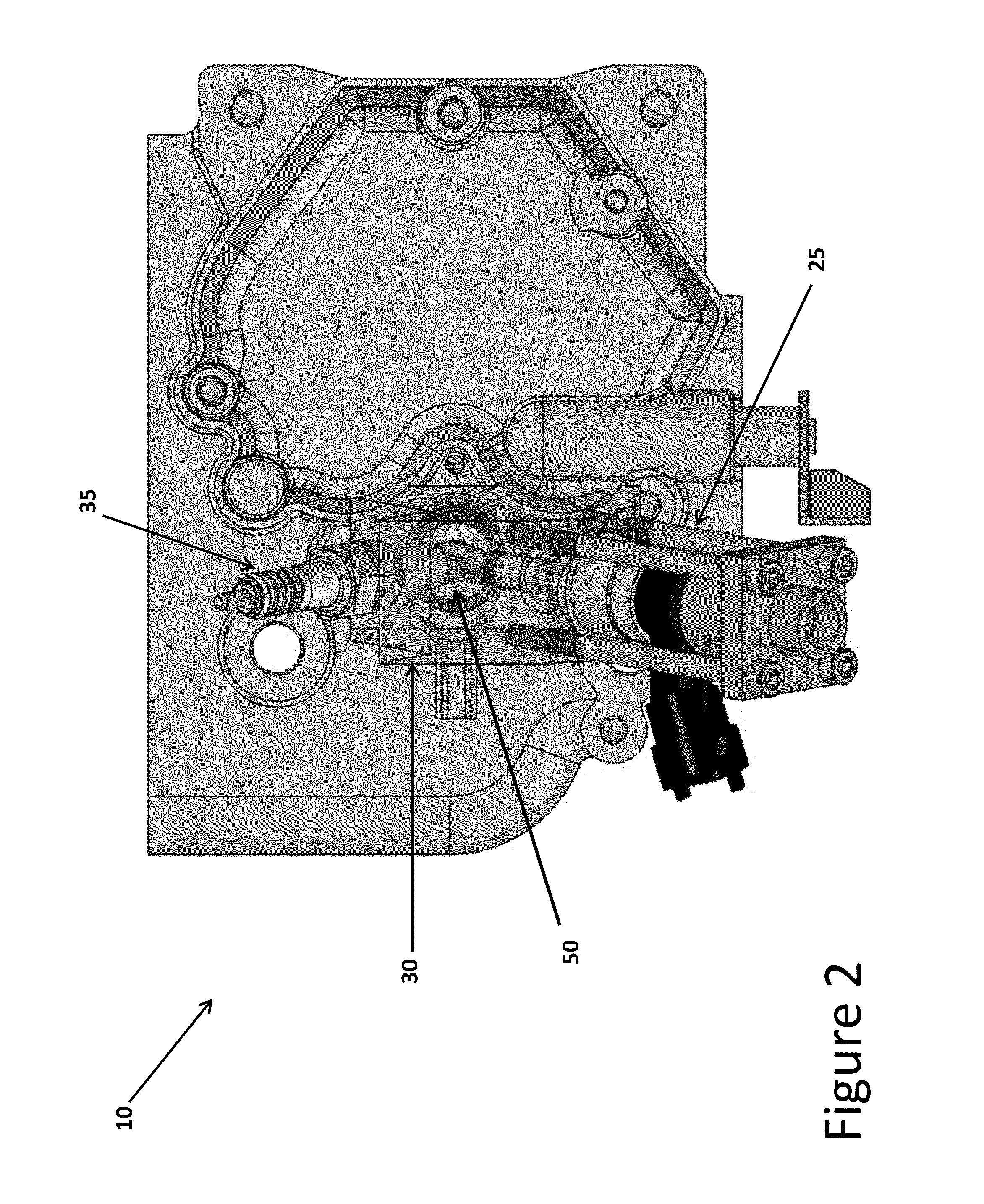 Ignition system for low grade synthesis gas at high compression