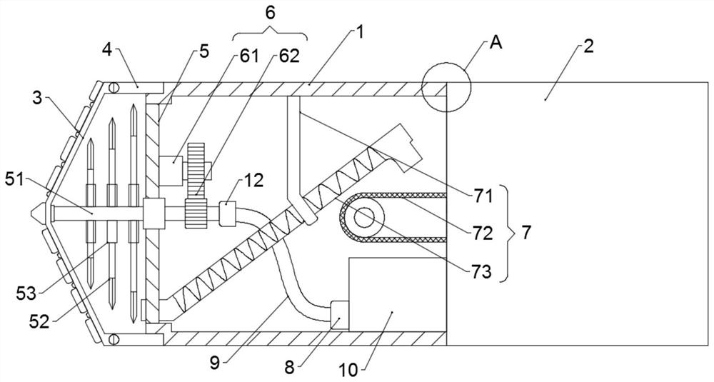 A tunneling device for pipe jacking construction