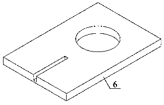 Testing device and method for the mechanical properties of inner yarn of ceramic matrix composite material