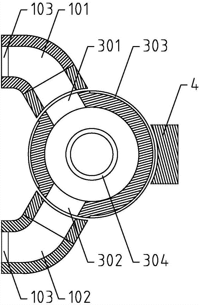 Feather and down classification recycling working trolley