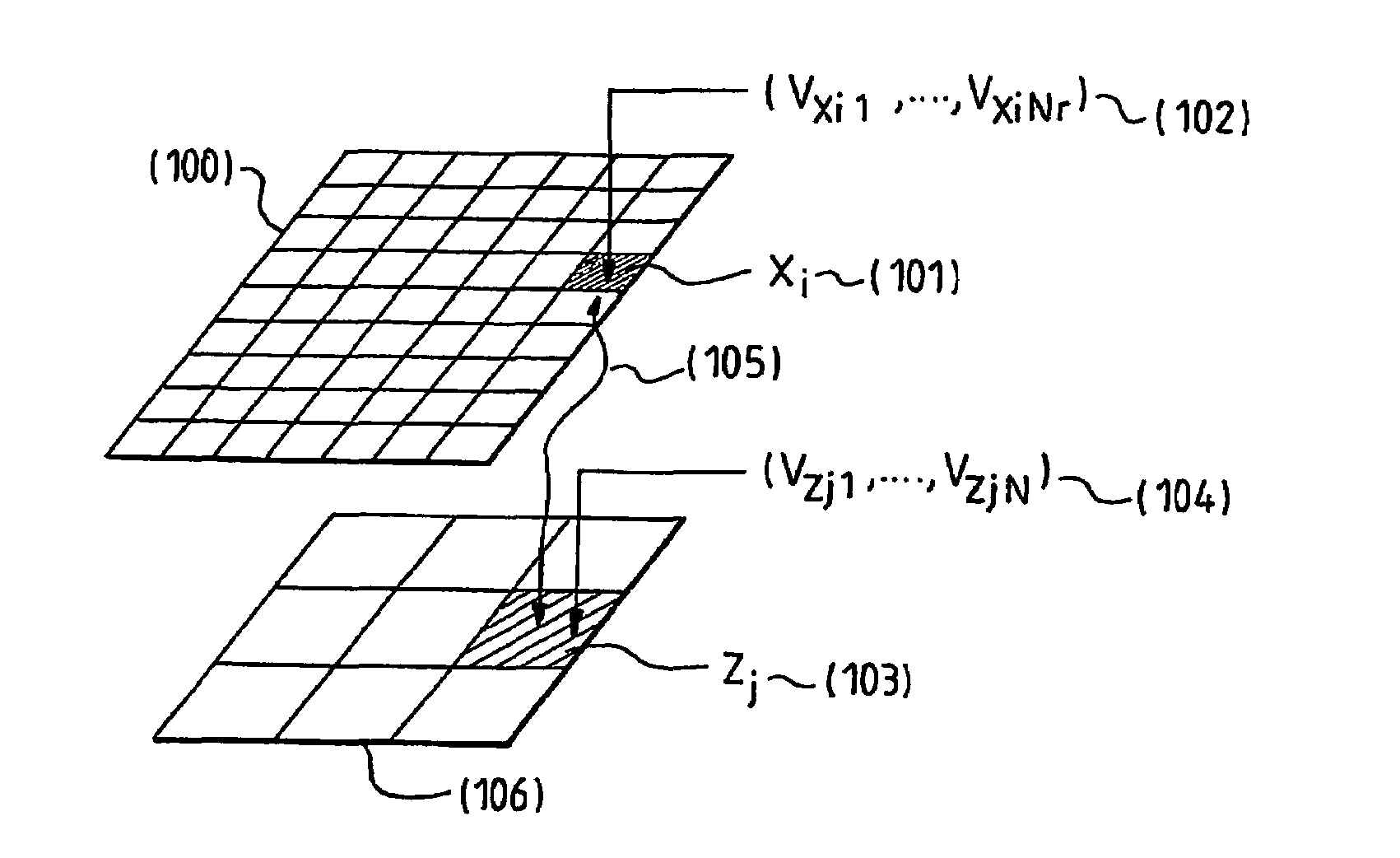 Method and system for differentially and regularly modifying a digital image by pixel