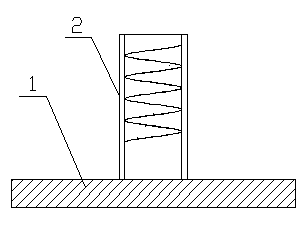 Cast-in-place section concrete construction method of assembling-type concrete structure