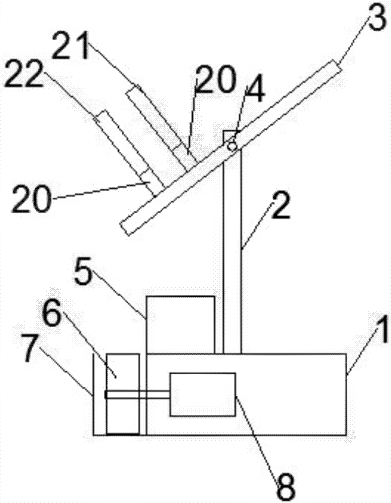 Automobile wire harness assembly table