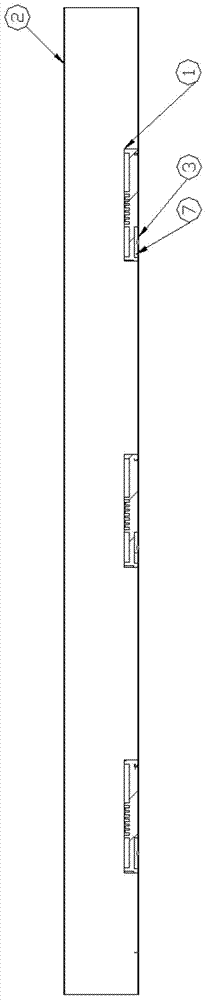 Drip irrigation tape with pasters inlaid internally