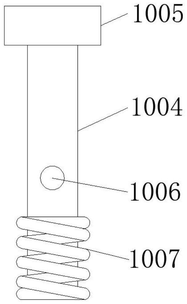 Anti-falling fixing device based on semiconductor chip