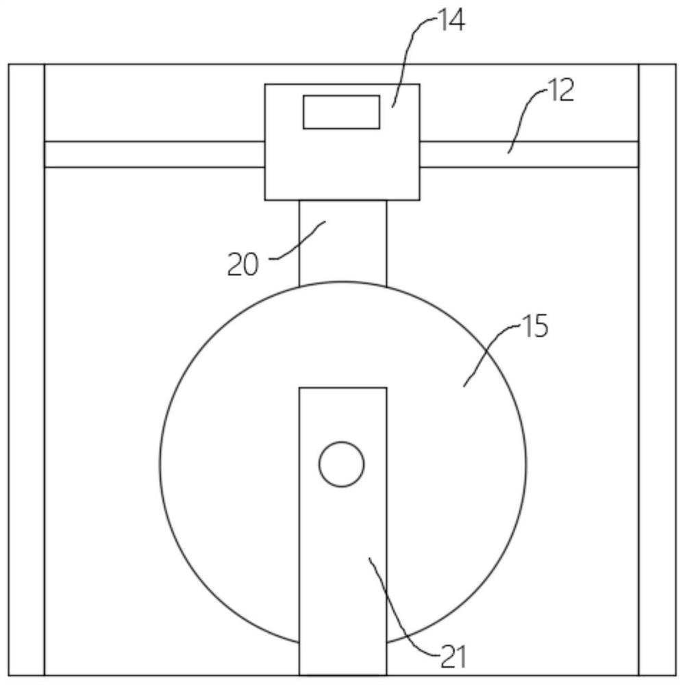 Automatic cable winding and unwinding device for geophysical exploration