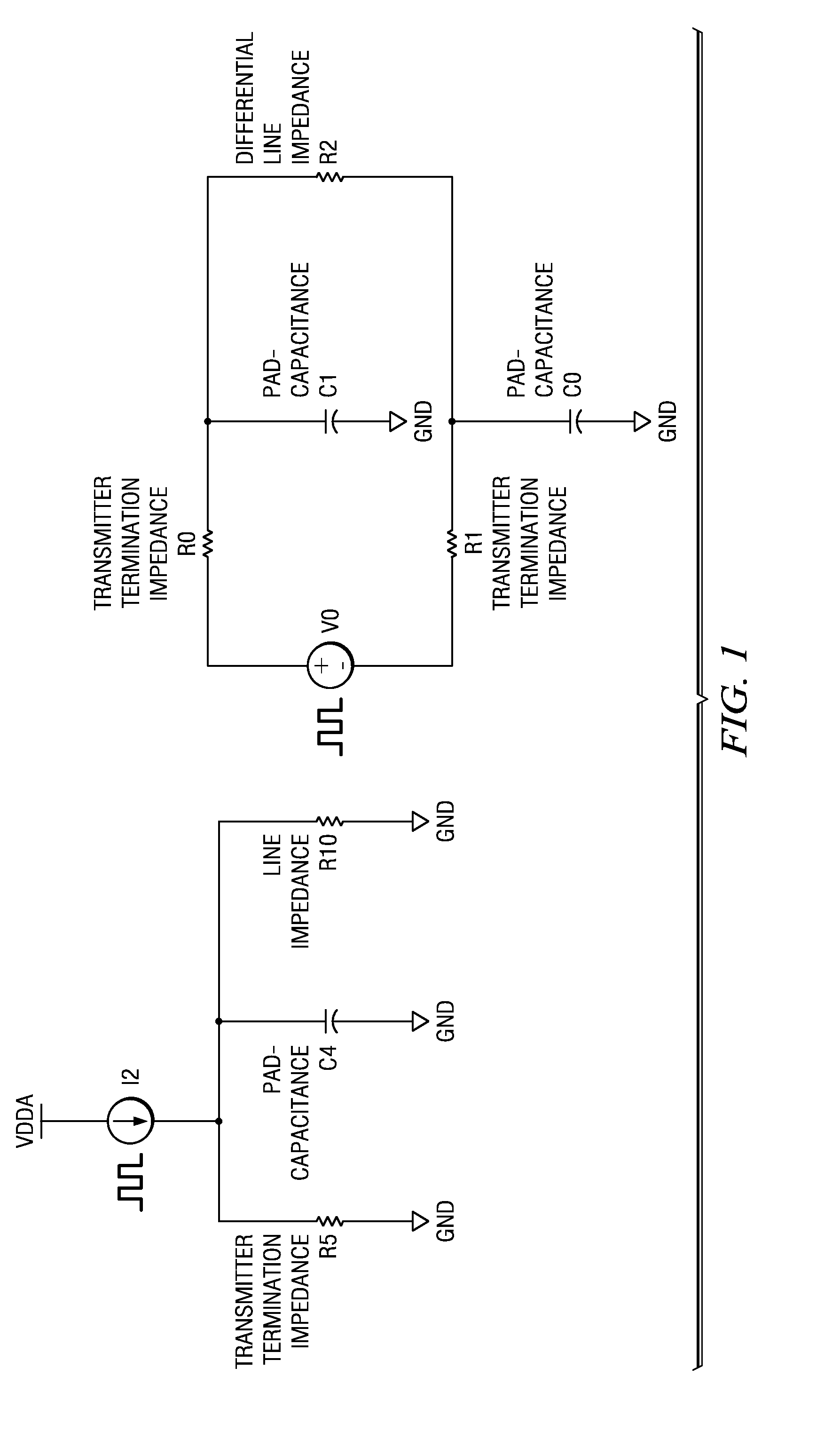 Scheme for controlling rise-fall times in signal transitions